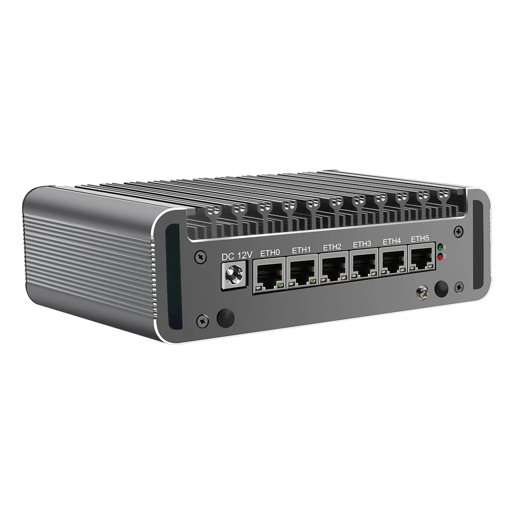 미니 소프트 라우터, 팬리스 미니 PC, ESXi pfSense OpenWrt 방화벽 컴퓨터, 인텔 i226, 6LAN, RJ45, 2.5G, i7, 1165G7, i5, 1135G7, 2xDDR4, 신제품