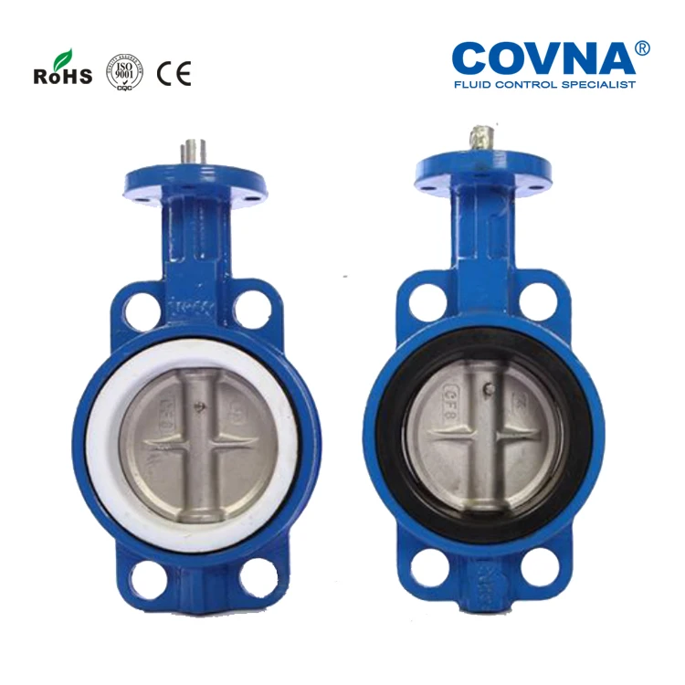 High Class Waterproof 2 Inch DN50 3  DN80 Cast Iron Wafer Type Motor Control Actuator Electric Butterfly Valve