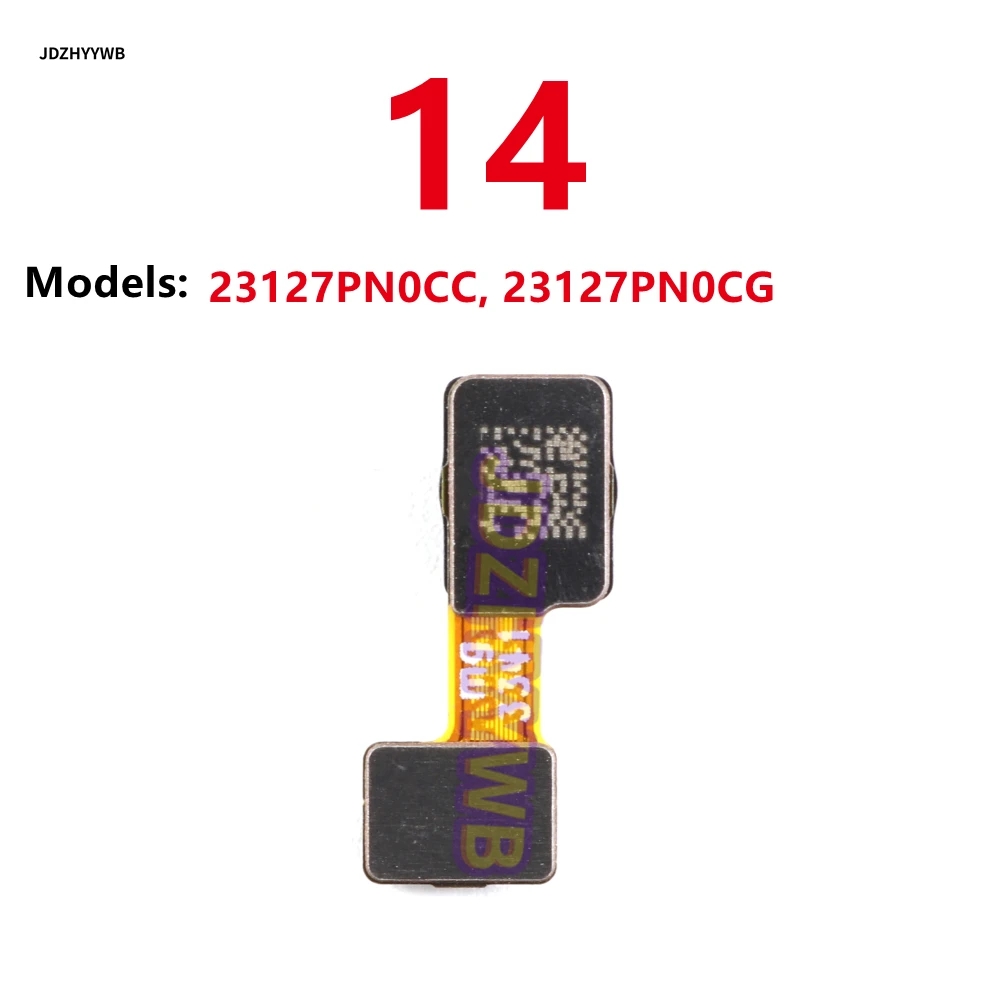 For Xiaomi Mi 14 Mi14 Home Button FingerPrint Touch ID Menu Return Key Sensor Flex Cable 23127PN0CC, 23127PN0CG
