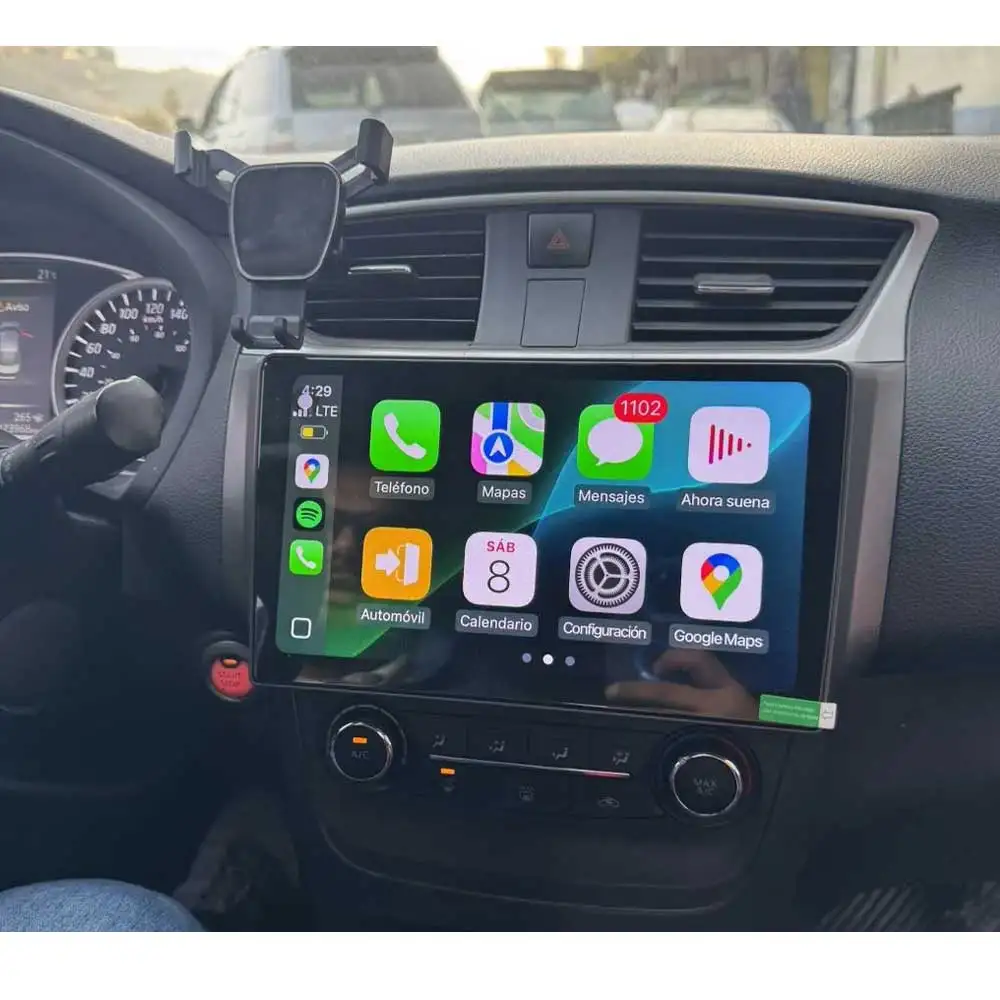 

STLFFor Nissans Sentra Sylphy 2012-2018 4-64G Android 13 Wireless Carplay Android Auto Car Stereo Radio GPS Wifi