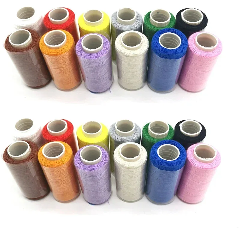 

12Pcs Sewing Threads Kits Polyester Threads 380Yards Per Spools Embroidery Threads Bobbin Thread for DIY Crafts Sewing Machine
