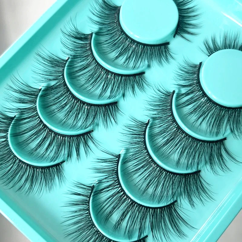 Extended eyelashes at the end of the eye, thick and exaggerated, European and American curls, curled eye hair, hard stem support