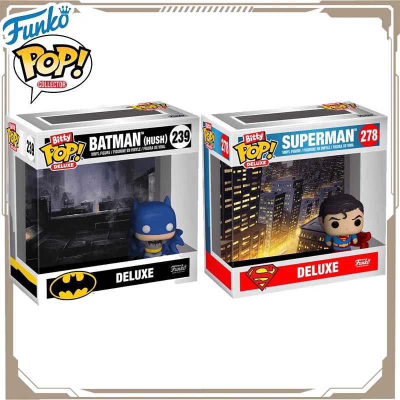 

Funko POP Original Batman Anime Figure DC Superman DELUXE Action Figure Toys for Boys Girls Kids Gift Model Ornaments