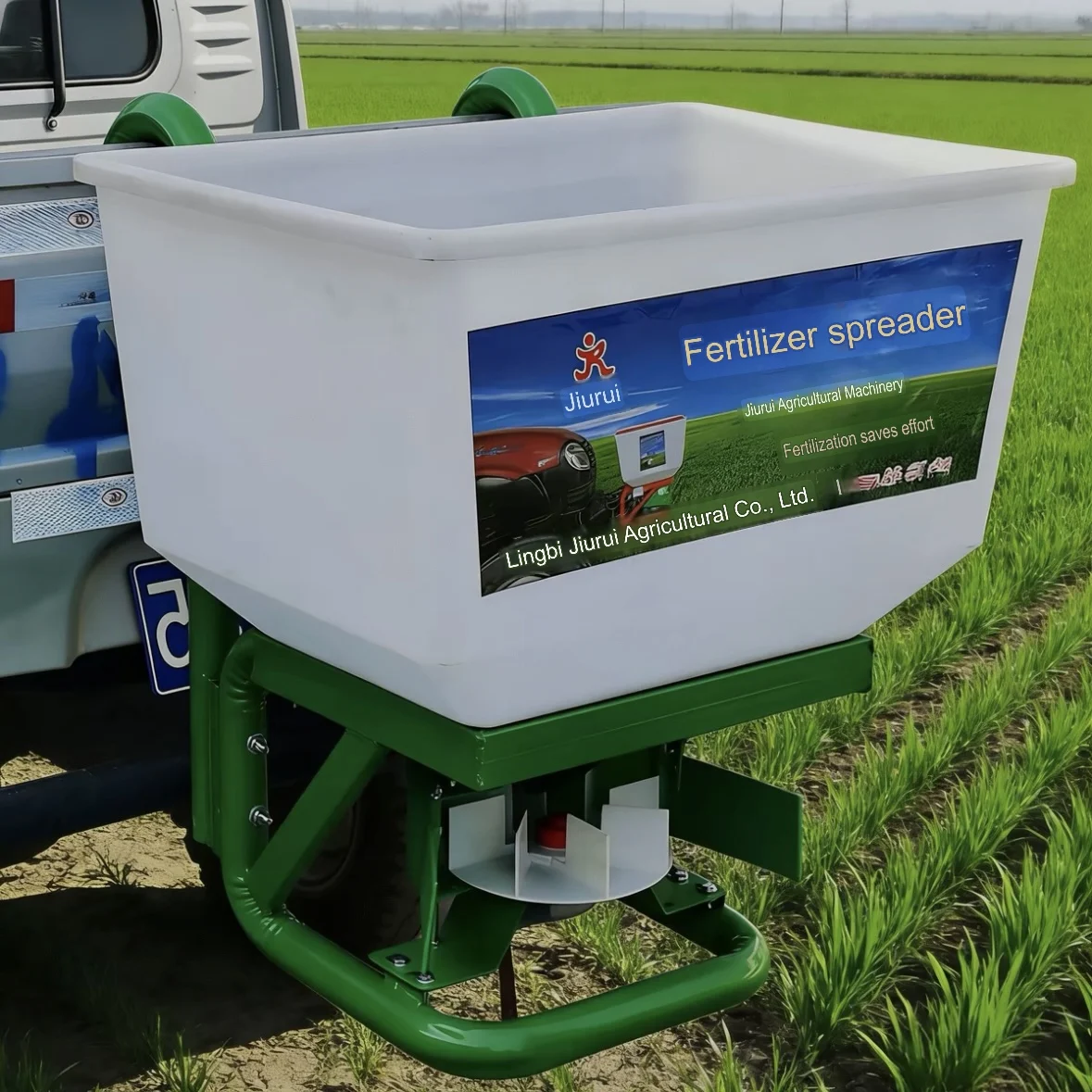 Agricultural Three/Four-Wheeler 12V-48-60V Battery Car Transplanting Machine Electric Fertilizer Spreader Snow Melting Agent