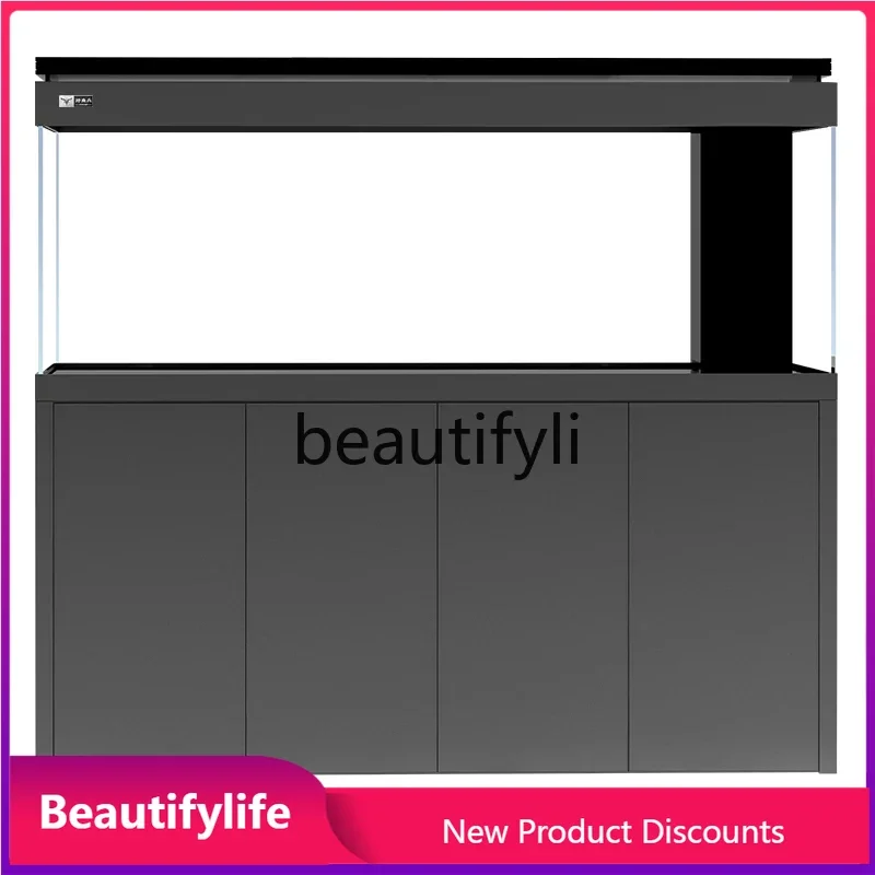 

A57 Fish Tank Intelligent Ultra-clear Glass Professional Bottom Filter Integrated Ecological Aquarium Dragon Fish Tank