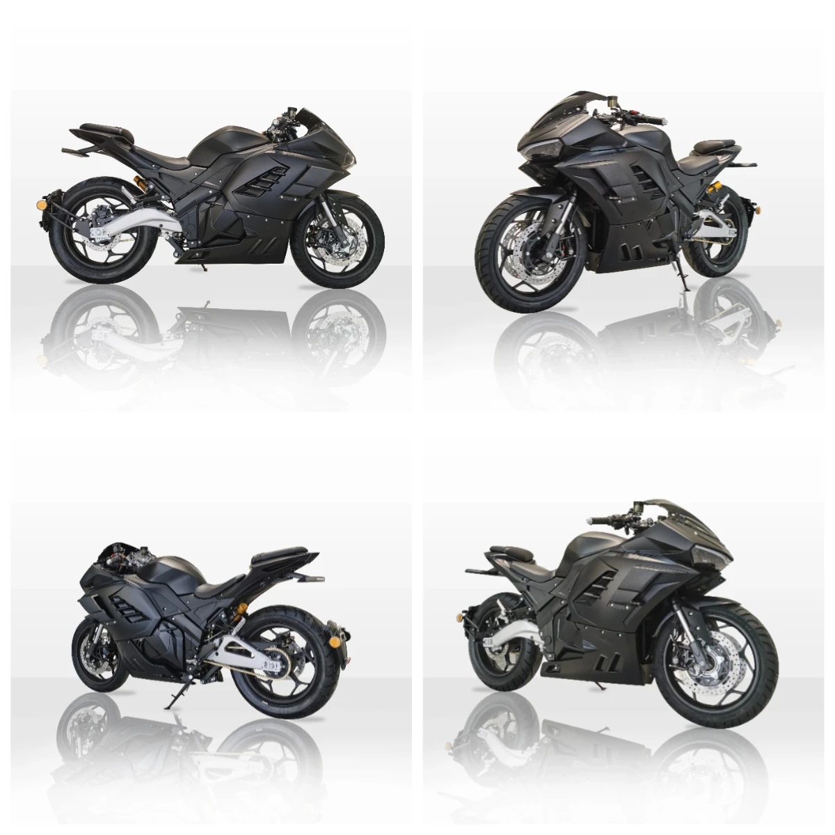 

STLF Luyuan Motorcycle Mid Motor 3000W 6000W 15000W Aluminum Rear Fork RCS Brake Calipers ELectric Motorcycle