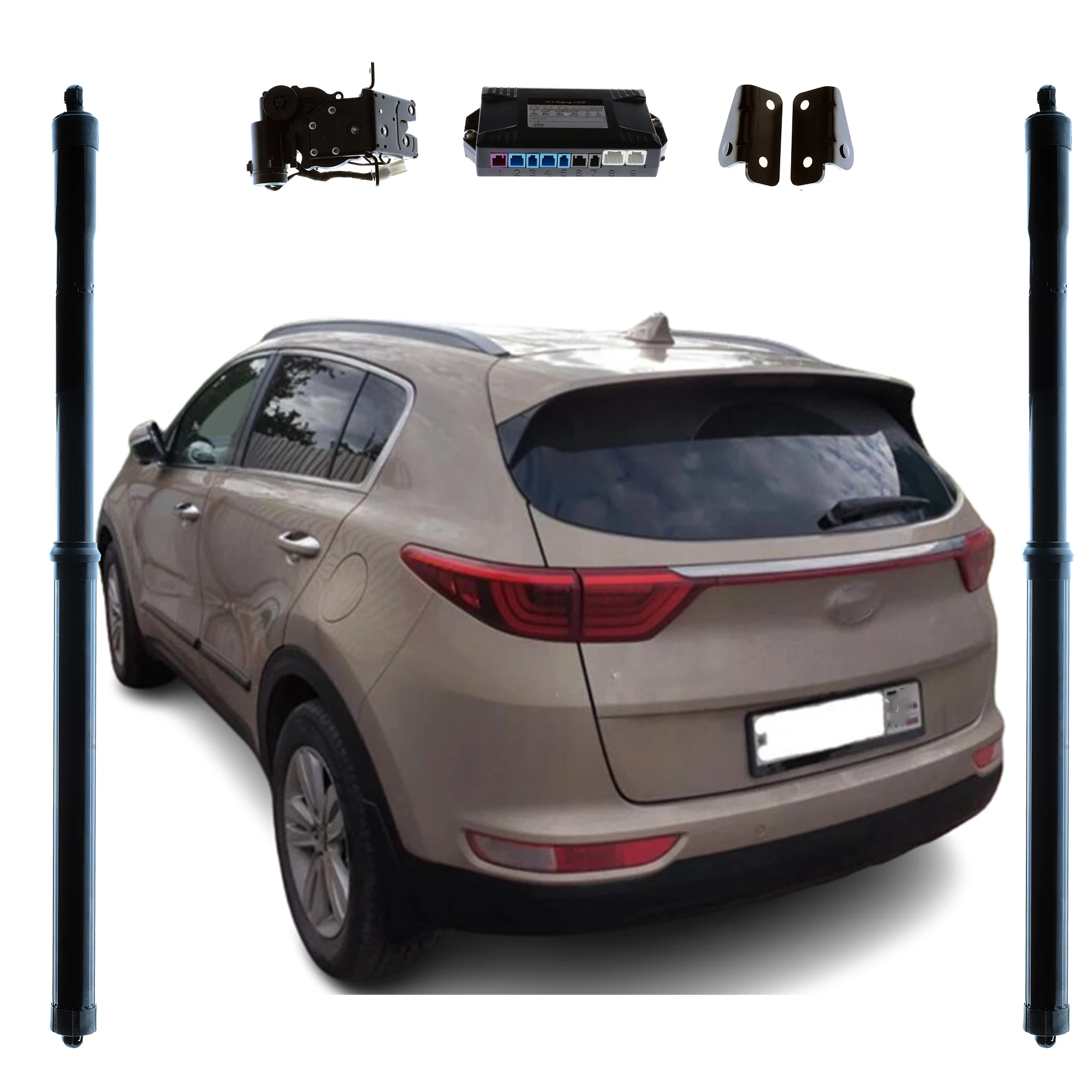 

Для KIA Sportage 2014-2017 Power Tailgate электрическая задняя дверь авто багажник с дистанционным управлением Hands-Free Kick опционально