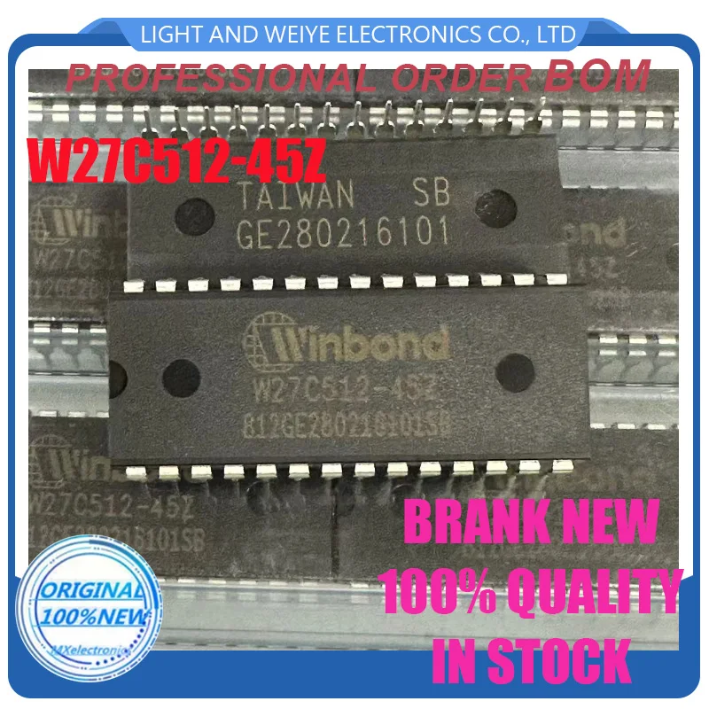 5PCS W27C512-45Z DIP-28 IC NEW IN STOCK