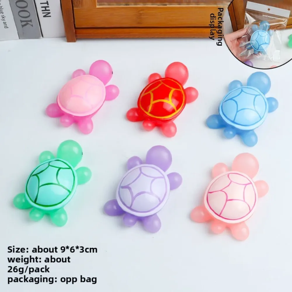 Slow Rebound Zacht Pluche Knijpspeeltje Schildpad Stress Relief voor kinderen en volwassenen Thuiskantoor Decor Cadeau Gebruik Full Color Gedrukt