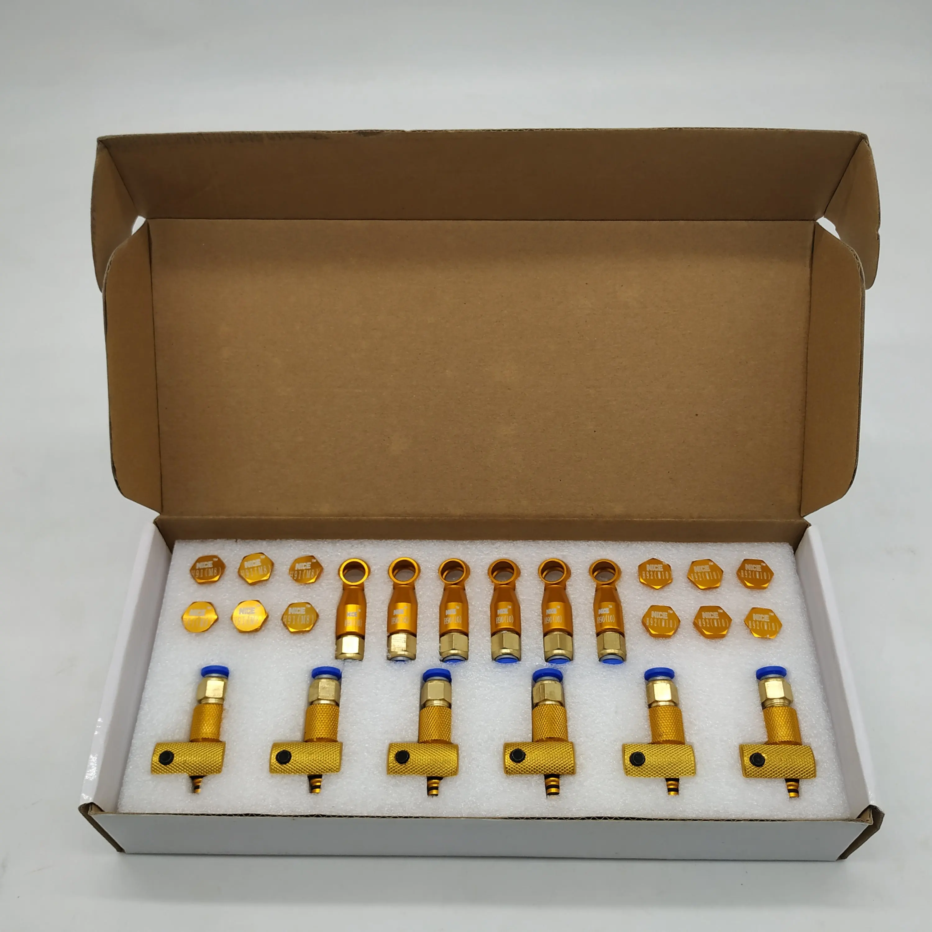 

Beacon G12-1 Common Rail Injector Diesel Oil Return Connector Sets Common Rail Injector Return Oil Collector Auto Rair Tools