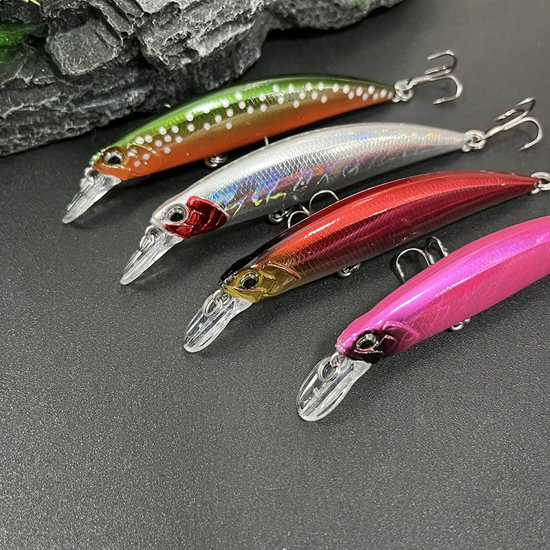 13g 80mm Casting Sinking Minnow Fishing Lure Twitch Trout Lure Ryuki 80S Jerkbait Isca Artificial Hard Bait Stream Pesca Wobbler view 2