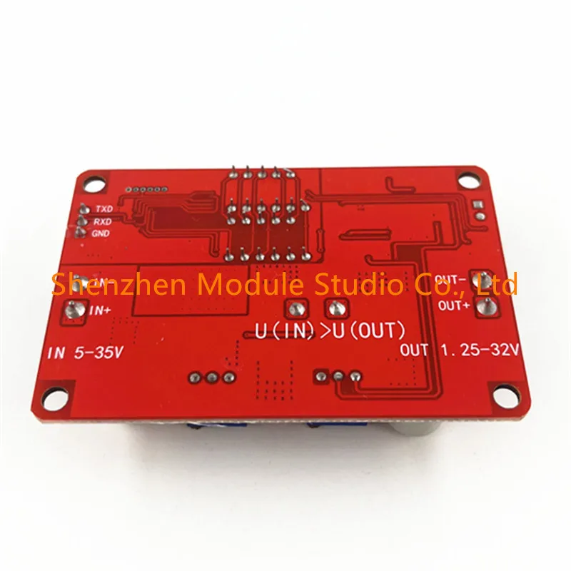 DC-DC 5A 75W Constant Current and Constant Voltage Step-down Power Supply Module Board DC 5V-35V Non-isolated CC CV Buck Module