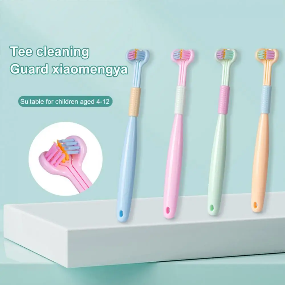 Three Sided Soft Hair Tooth Toothbrush Adult Toothbrush Ultra Fine Soft Bristle Oral Care Safety Teeth Brush For Oral Health Cle