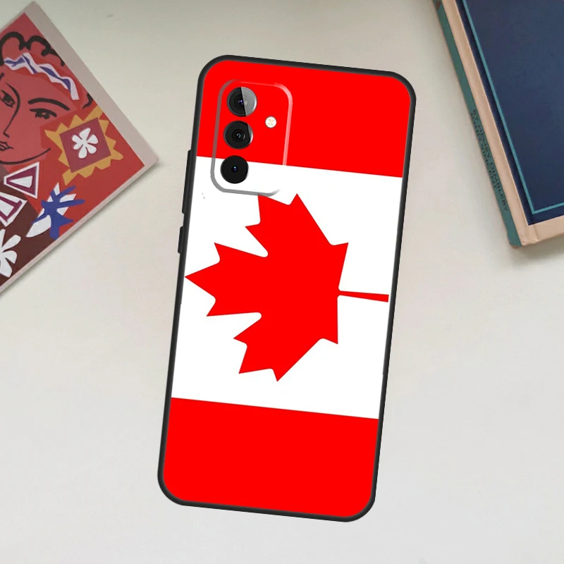 Canada Canadian Flag Case For Samsung Galaxy A52 A53 A54 A12 A13 A14 A32 A33 A34 A23 A24 A72 A73 A51 A71 A15 A25