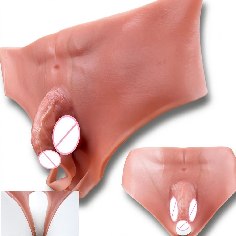 SXXY Premium 3D Realistic Solid Dildo Panty With Open Crotch Crossdresser Women Adult Erotic Wearable Sex Toy