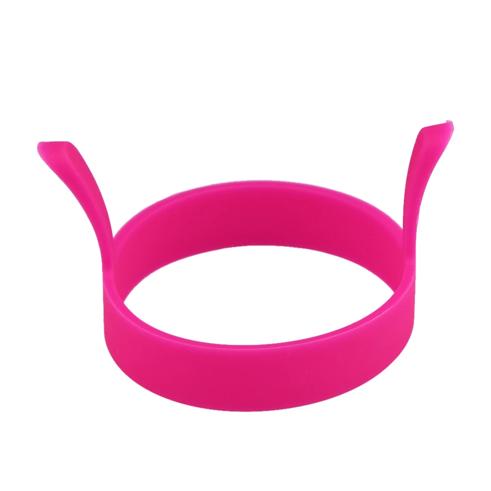 10-1ชิ้นแม่พิมพ์ซิลิโคนสำหรับทอดไข่เกรดอาหารแม่พิมพ์แพนเค้กทรงกลมแบบไม่ติดทนความร้อนอุปกรณ์สำหรับทำอาหารแบบทำมือ