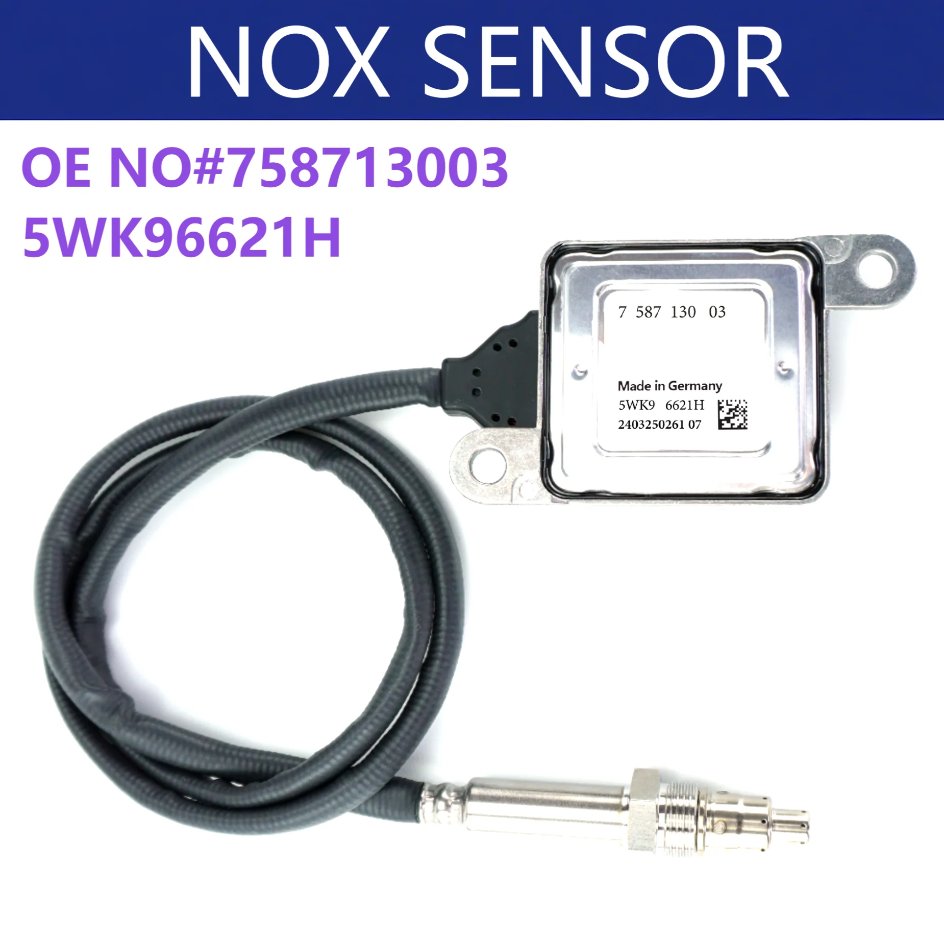 

5WK96621H 758713003 11787587130 Original New Nitrogen Oxide Sensor Nox Sensor For BMW E81 E82 E87 E88 E90 E91 E92 E93 LCI N43 11