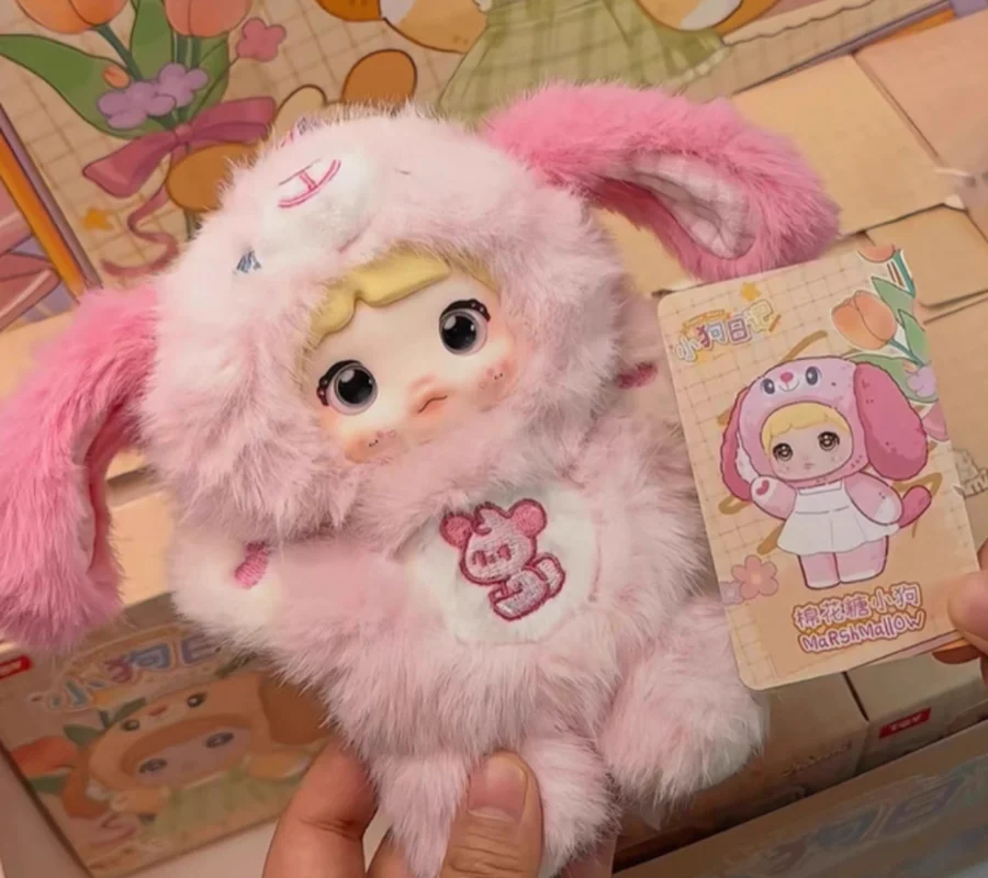 

Nommi Puppy Diary Series Mystery Box, милая фигурка, аксессуары, брелок, подарок на выпускной для девочек