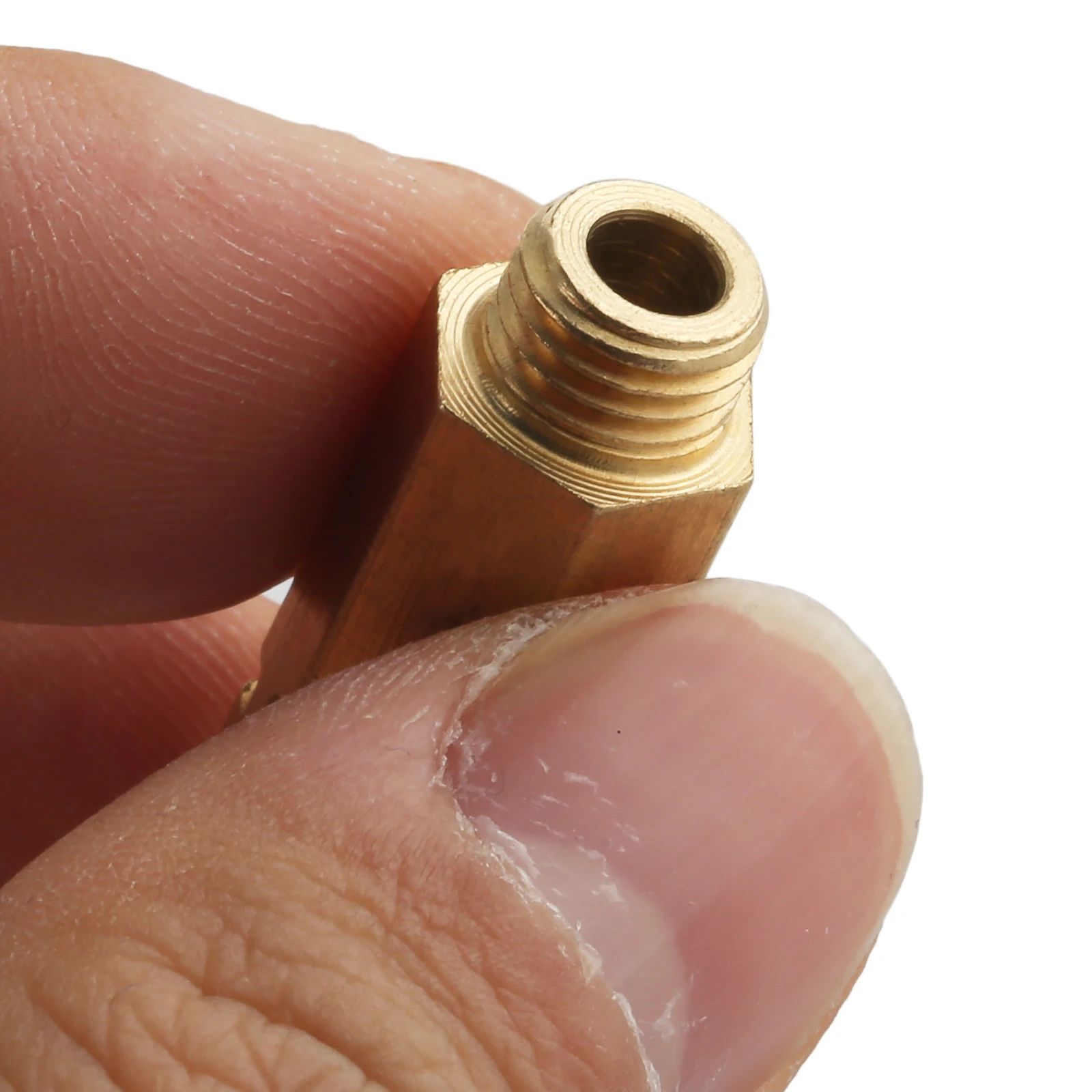2Pcs Brass 383EEL3002D Gas Dryer Nozzle Converter Fit for LG & Kenmore Dryers Replaces AP5204371 AH3522300 EA3522300 PS3522300