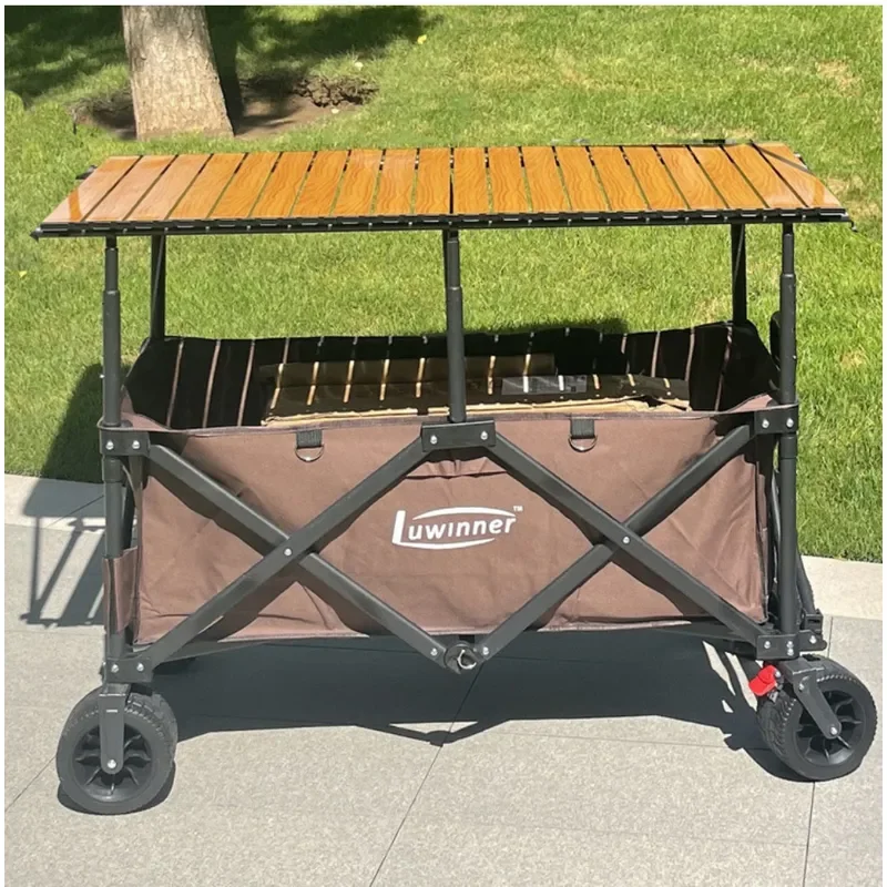 New 120cm High Stall Car Lift Up Camper Van Mobile Food Truck Night Market Vendor Booth Small Pull Cart Dining Vehicle