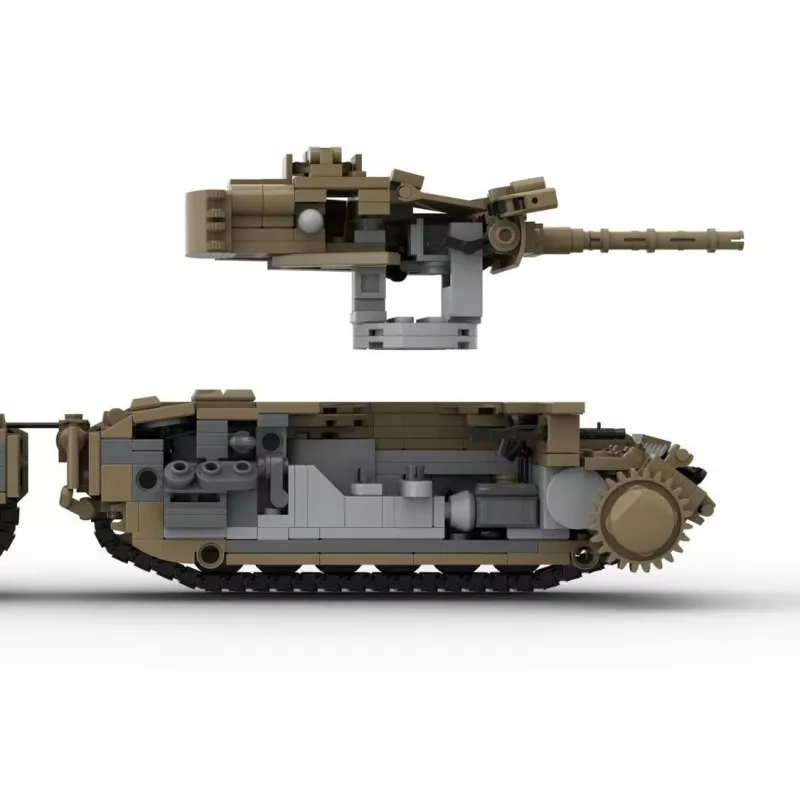 Świat II wojna światowa niemiecki wojskowy nr 3 czołg M Model żołnierz armii figurki akcesoria pojazd bojowy Moc klocki chłopcy zabawki dla dzieci