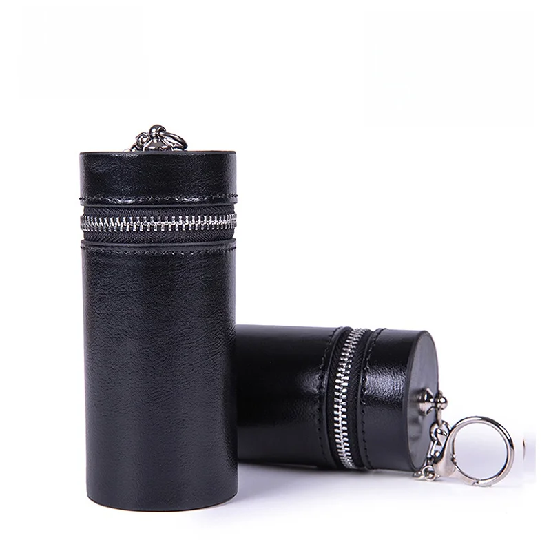 bolsa-cilindrica-de-couro-preto-boiho-para-fumar-sex-portatil-multi-funcional-duravel-leve-tamanho