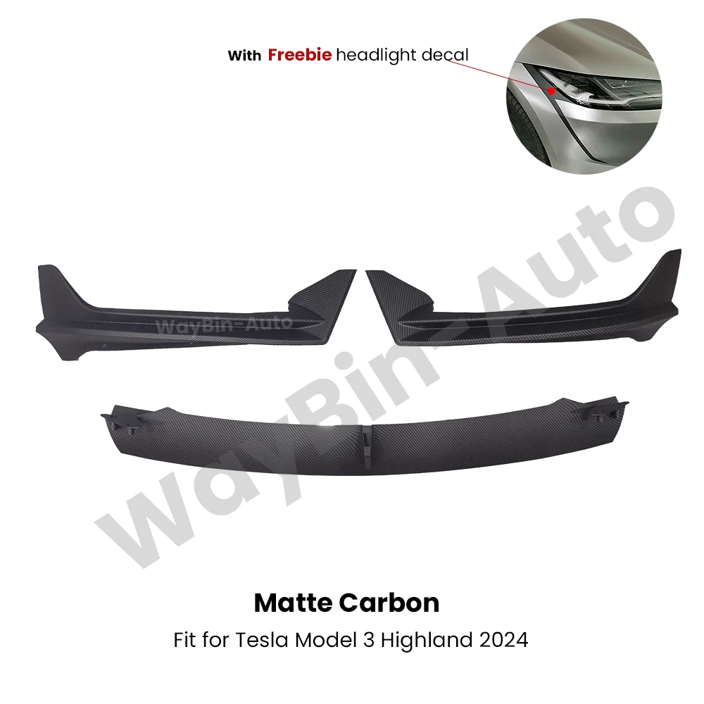 1set front lip mcf