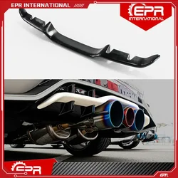 For Civic FK8 2017+ BLZ Style FRP Fiber Glass Rear Garnish Fiberglass Bumper Diffuser Trim FK8 Splitter Kit Tuning Part