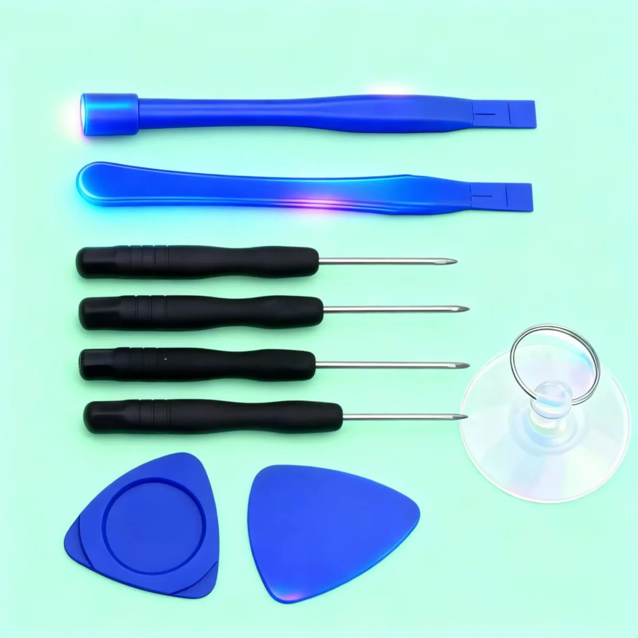 KOSPPLHZ 휴대폰 오프닝 스크린 프라이 수리 도구 키트 아이폰 삼성 샤오미용 전문 모바일 폰 드라이버 도구