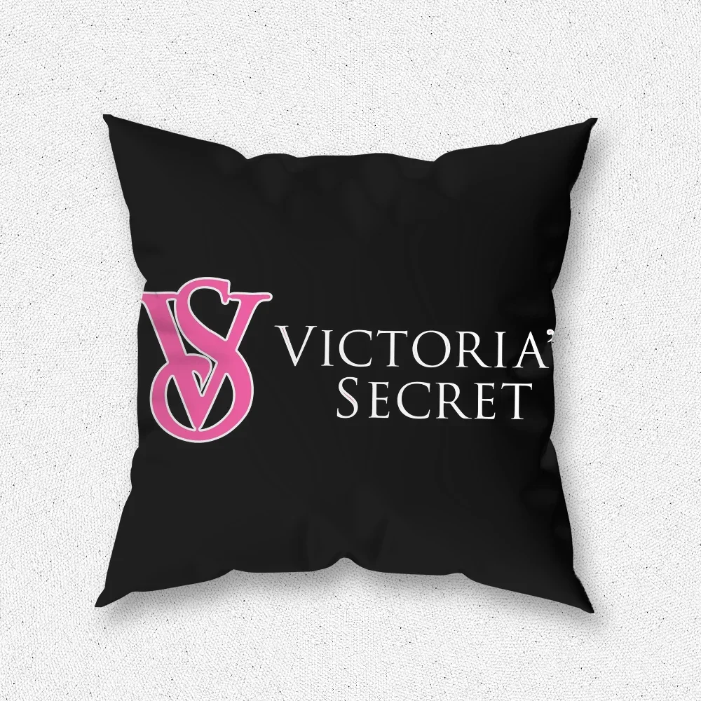 PINK ART Pillow Case For Home Bedroom Room Decoration Living Room Sofa V-Victorias-VS-Secret-S Cushion Cover Suitable