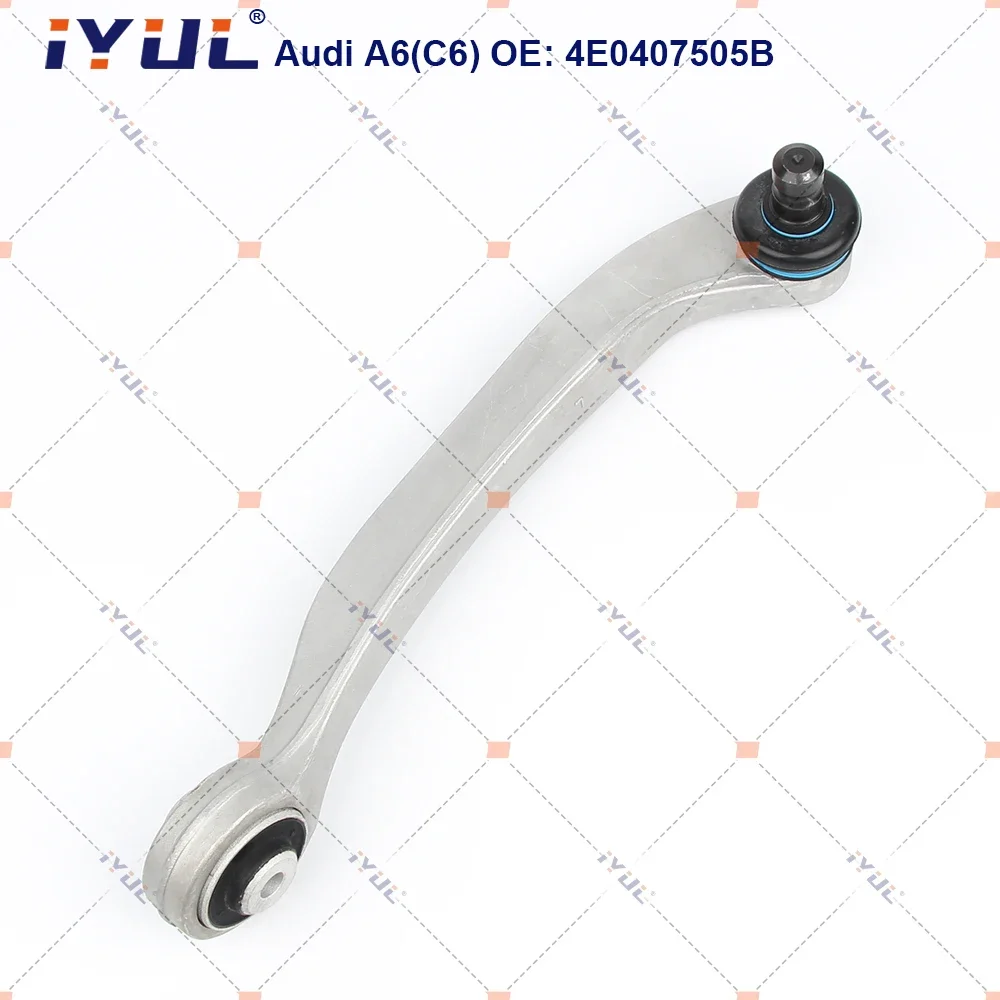 A Pair Front Upper Suspension Control Arm Straight For Audi A6 4F2 4FH 4F5 A6L C6 4E0407505B 4E0407506B