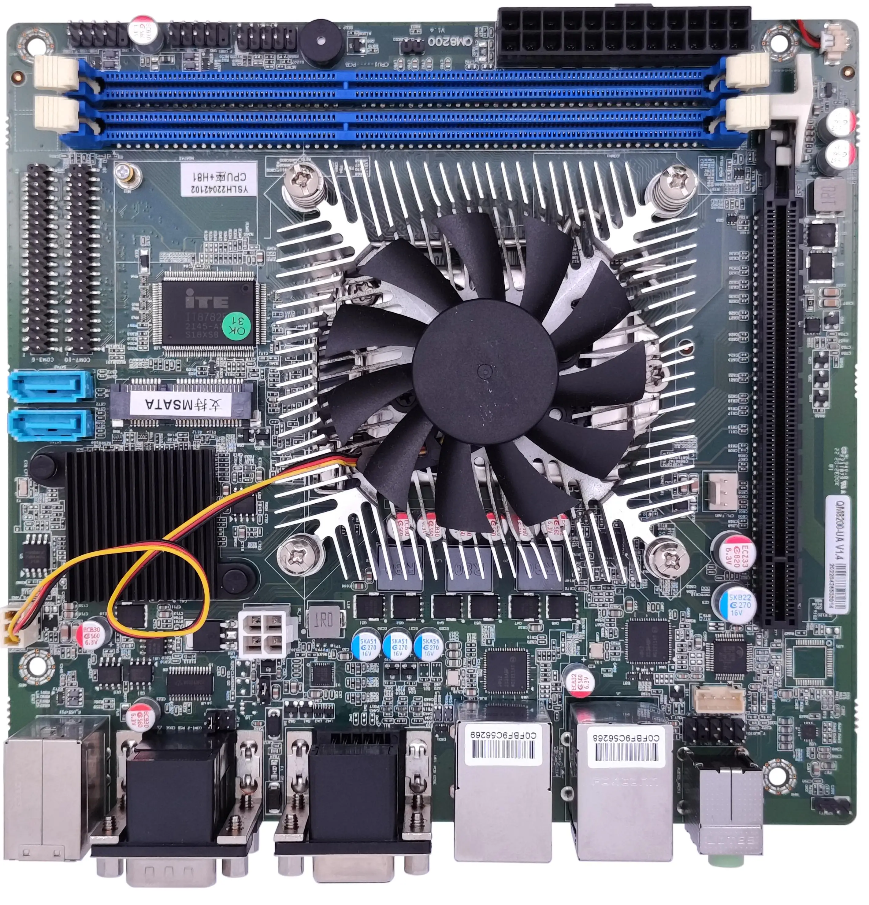 ELSKY QM8200-UA Motherboard  Haswell 1150 Series Desktop CPU Support Independent Graphics 24Pin ATX Power Supply