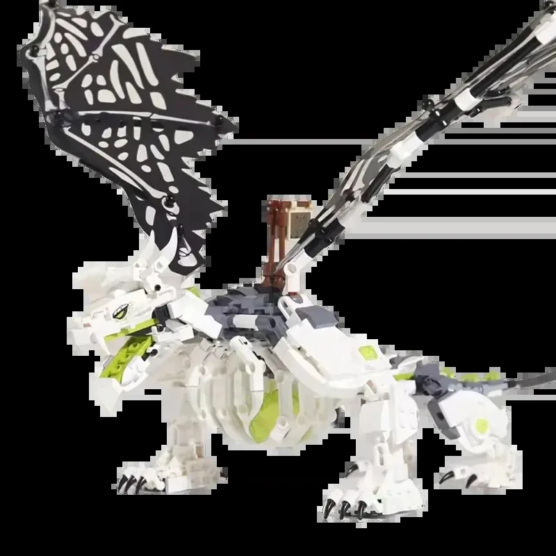 호환 가능한 브릭 세트 닌자 시리즈 해골 마법사의 드래곤 모델 블록 브릭 어린이 장난감 크리스마스 선물 71721