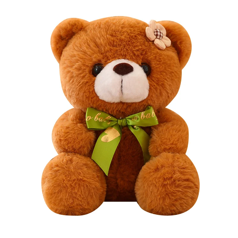 New Customized Valentine Day Crinkle Stuffed Teddy Bear Soft Plush Toys