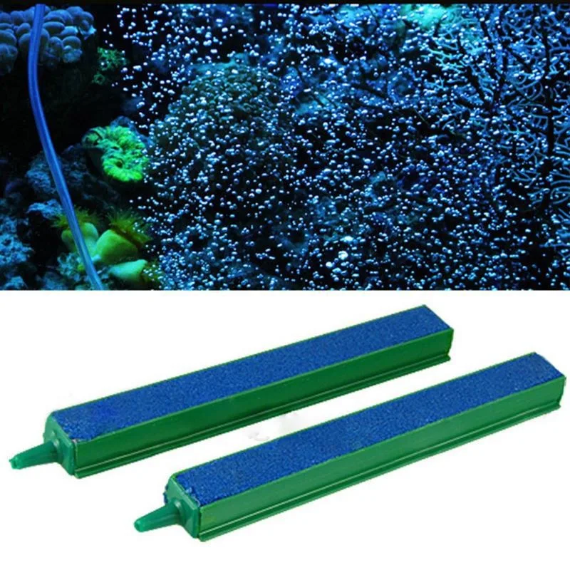 

Blue Air Tube Bubble Wall Air Stone Strip for Aquarium Fish Tank Oxygen Supply Decorative Bubble Strip Aeration Tool Safe