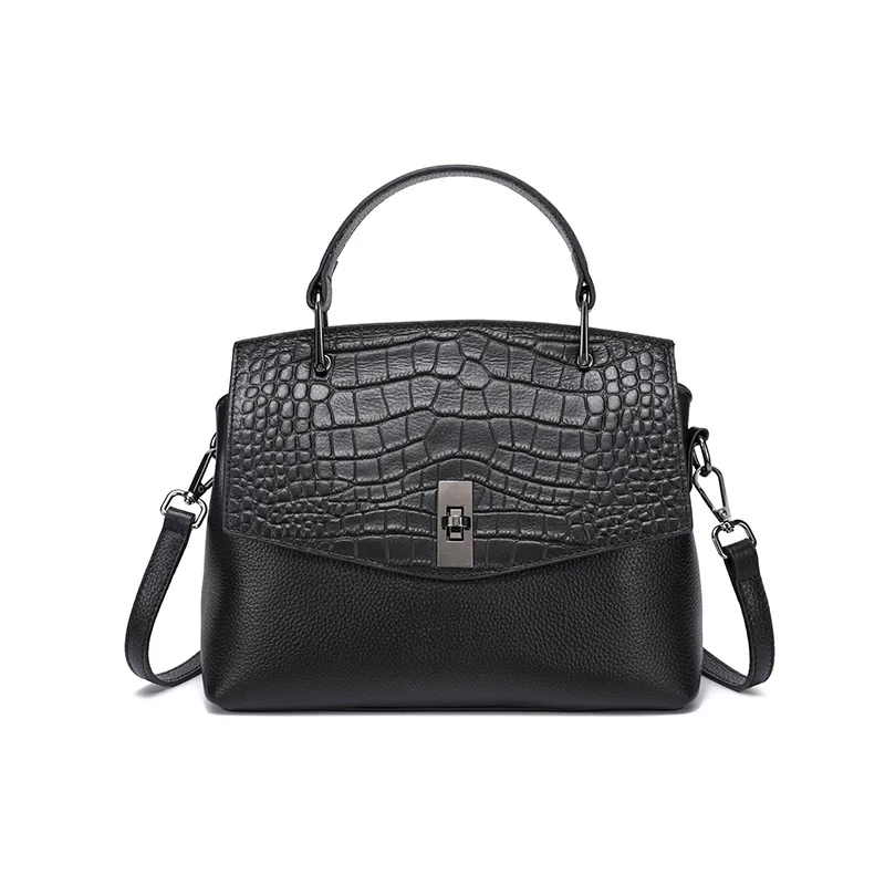 Cowhide Genuine Leather Luxury Handbags Female Crossbody Bags Shoulder Bag Women Bags New Fashion Bag 2026 New Luxury Small Bag