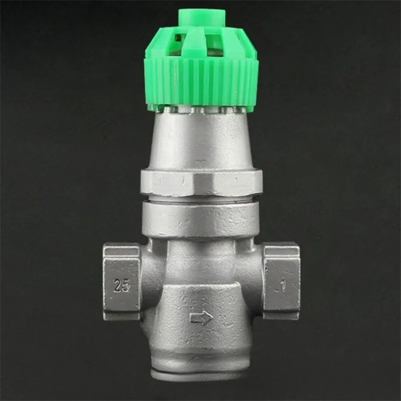 Y14H-16P  Wire Buckle Stainless Steel  Internal Thread Pilot-operated Adjustable Pressure Stabilizing Pressure Reducing Valve