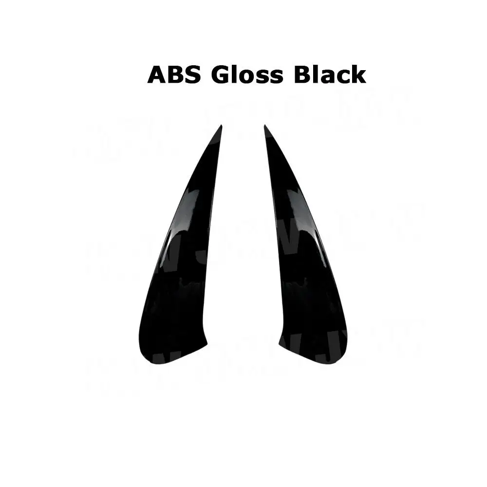 ABS Gloss Black Car Rear Bumper Lip Splitters Flaps Apron for Mercedes Benz GLE Class C167 GLE53 AMG Coupe 2020 UP