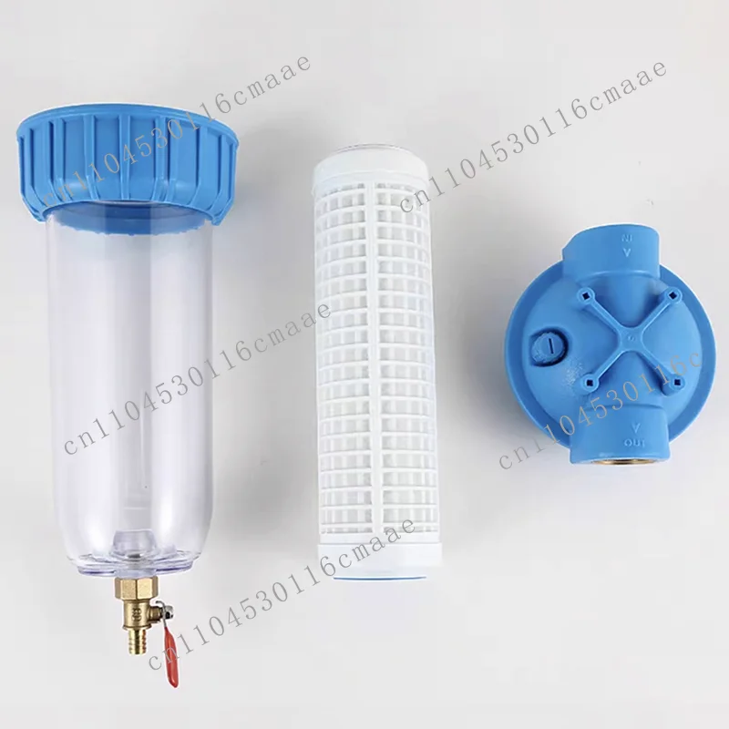 

NEW 10-Inch Transparent Backwash Water Purifier Pre-Filter Livestock Farm High-Pressure Cleaning Machine Exhaust Filter