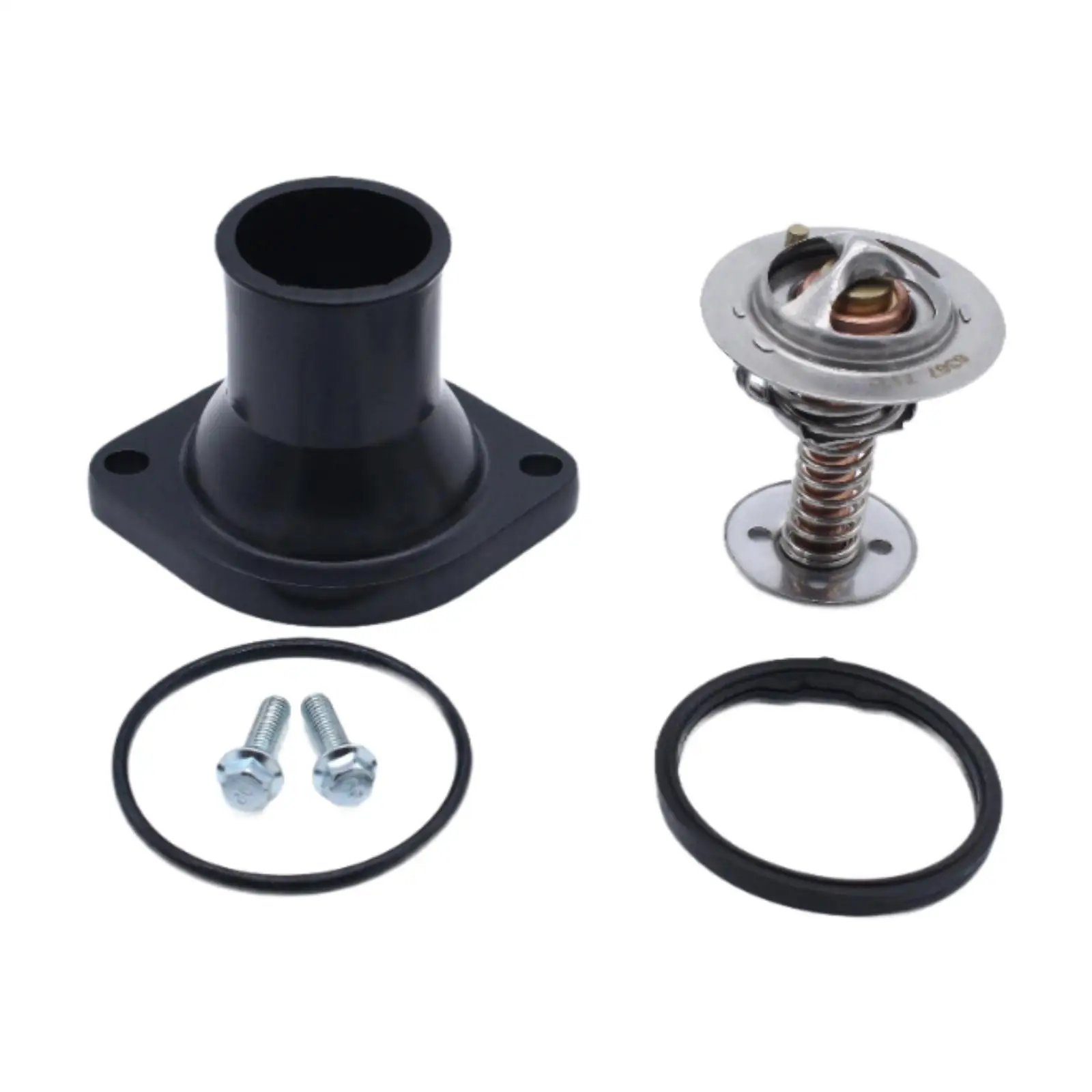 Water Neck Housing and Thermostat Kit for Chevy LS1 LS2 LS7 Spare Parts