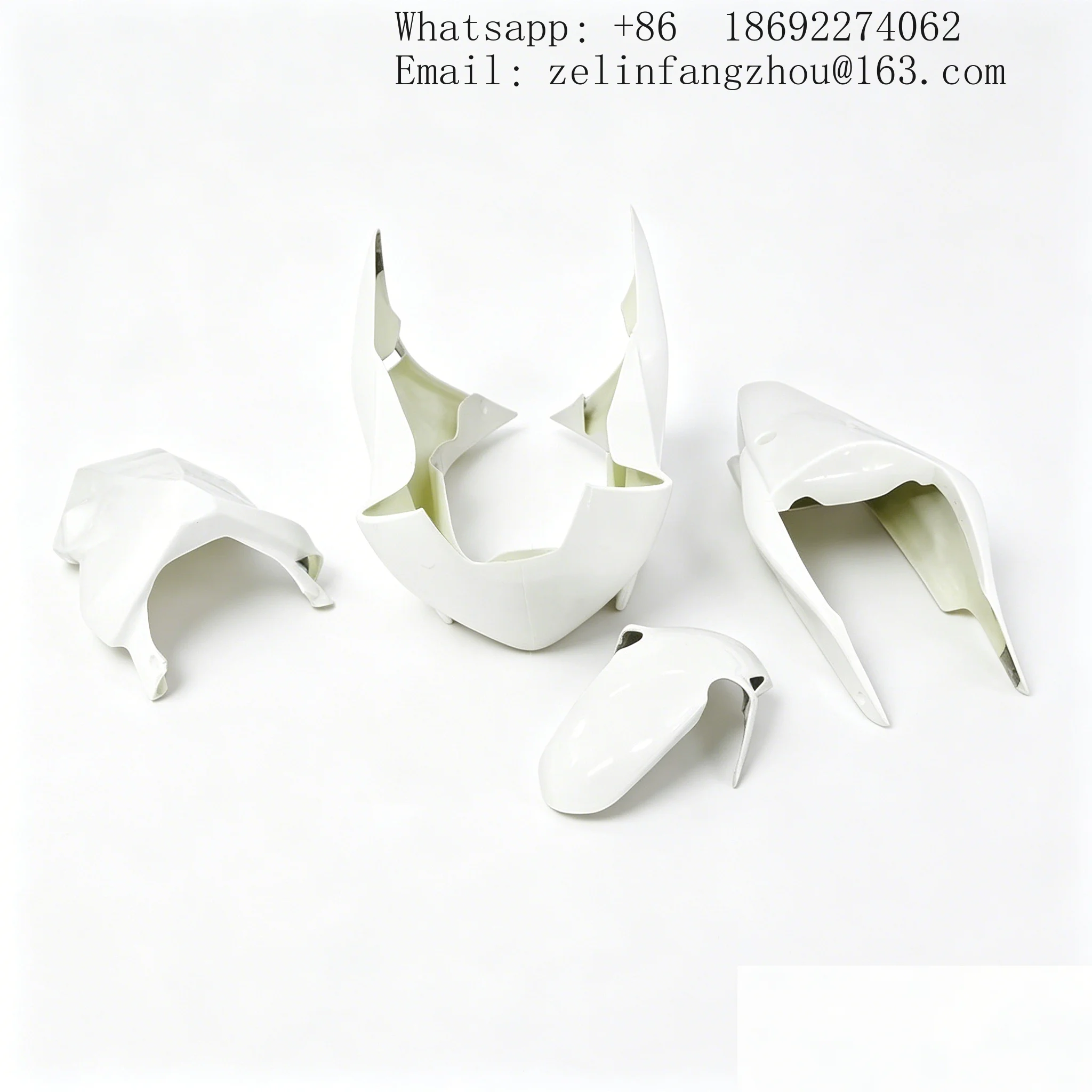 For Honda CBR250RR MC22 1990-1999 Fiberglass Race Track Fairing Kit Precision Fit Full Unpainted Motorcycle Bodywork