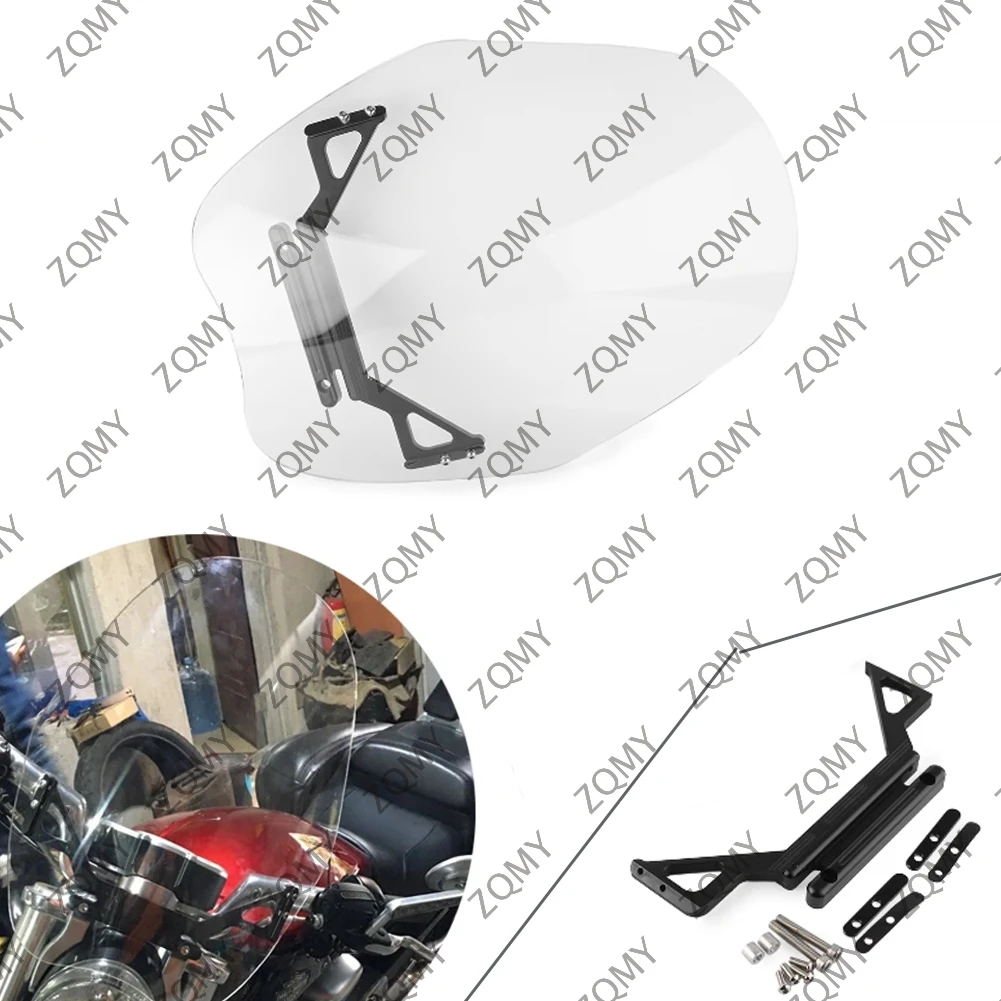 

Лобовое стекло мотоцикла для Harley Davidson VRSCF V-Rod Muscle 2009-2017 и Night Rod Special 2012 2013 2014 2015-2017