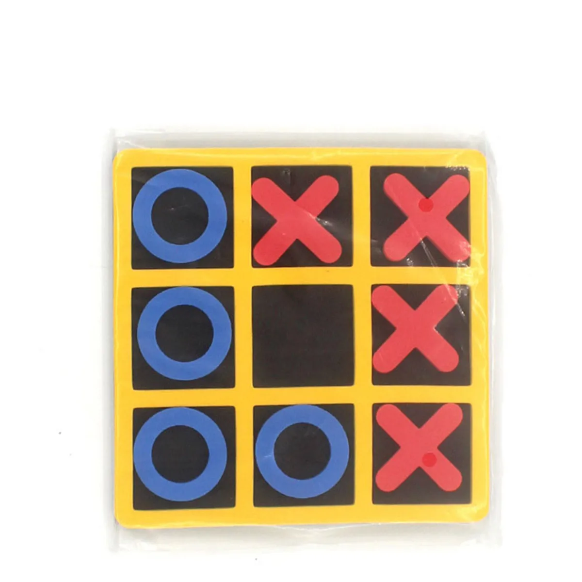 O X Tic Tac Toe Puzzle Kids Brain Training Plastic Chess Board Game Table Educational Toy Parent-child Interactive Birthday Gift