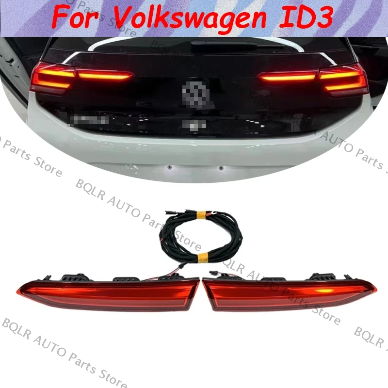 

Decorative Light B Light ID3 Rear Bumper Light Upgrade LED Rear Tail Light 10D 945 307 10D 945 308 For Volkswagen ID3