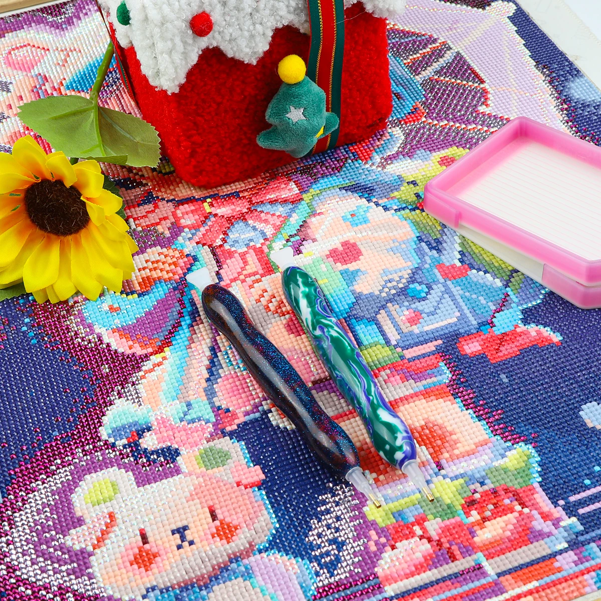 Diamond Painting Pen - Single Pack Diamond Painting Tools and Accessories Handmade Art Resin Pen for Hobby Adults Kids Beginner view 4