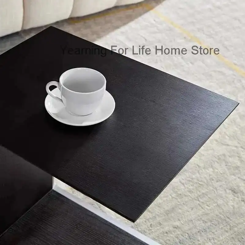 

Black Originality Coffee Tables Luxury Decor Modern Trendy Coffee Tables Advanced Sense European Mesa Centro Home Furniture