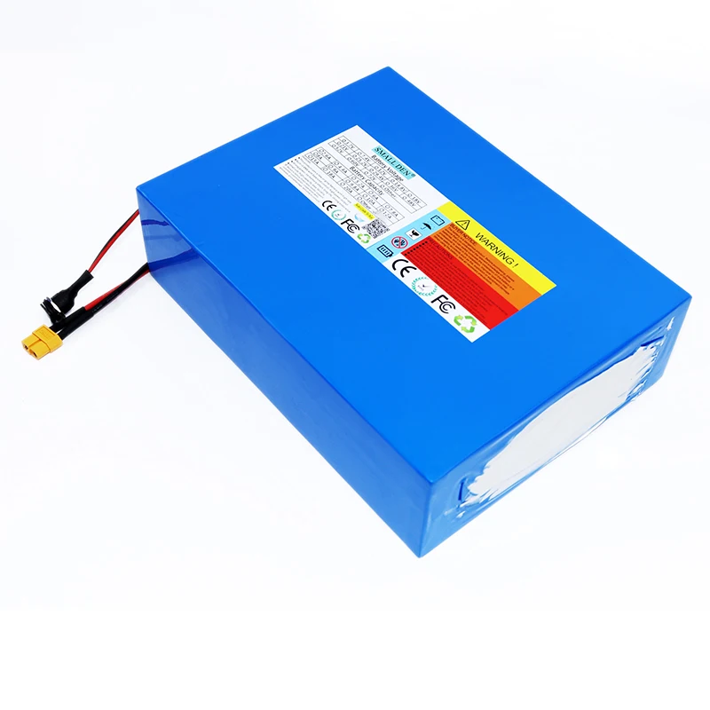 

52V 10Ah 13Ah 15Ah 20Ah 23Ah 25Ah 30Ah 35Ah 18650 Lithium battery pack 14S With 30A BMS For 1500W High power Electric scoote