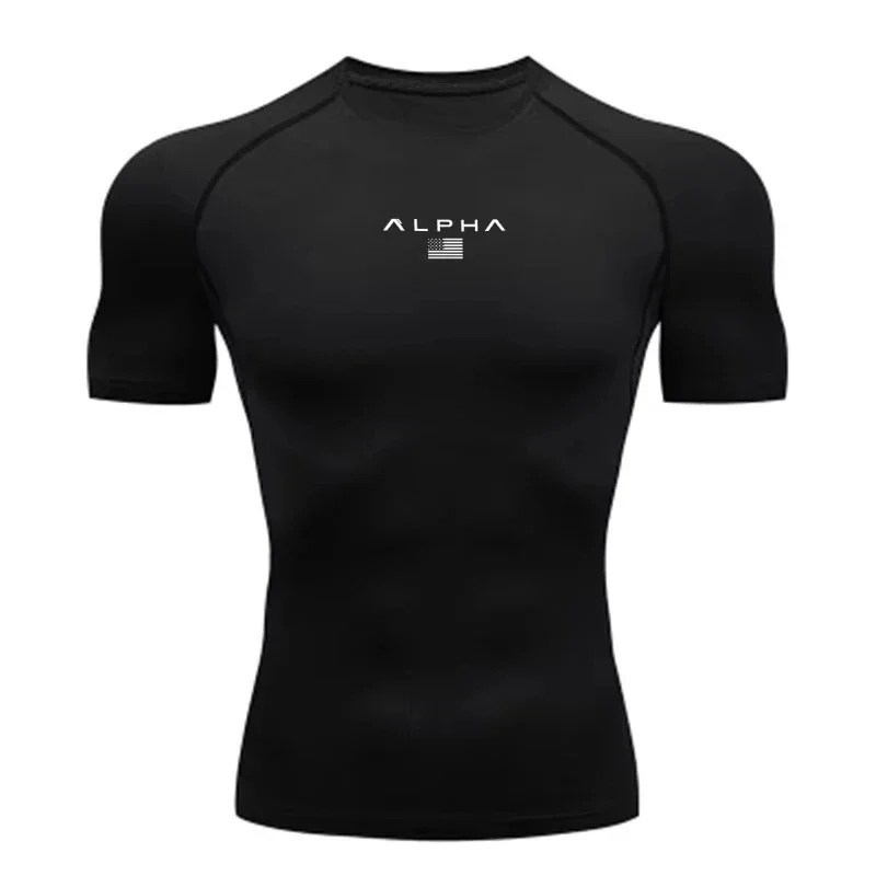 2026 New American Style Quick-Dry Compression Sportswear, Running T-Shirts, ElasticQuick-Dry Sport Jackets, Fitness Sport Shirts