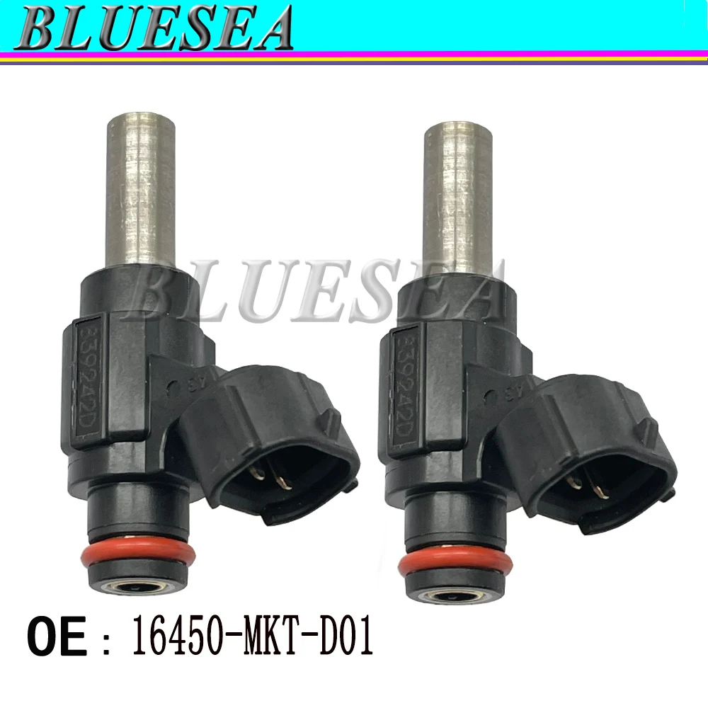 2Pcs 16450-MKT-D01 EAT839 Motorcycle Fuel Injector for Honda X-ADV 750 2022-2025