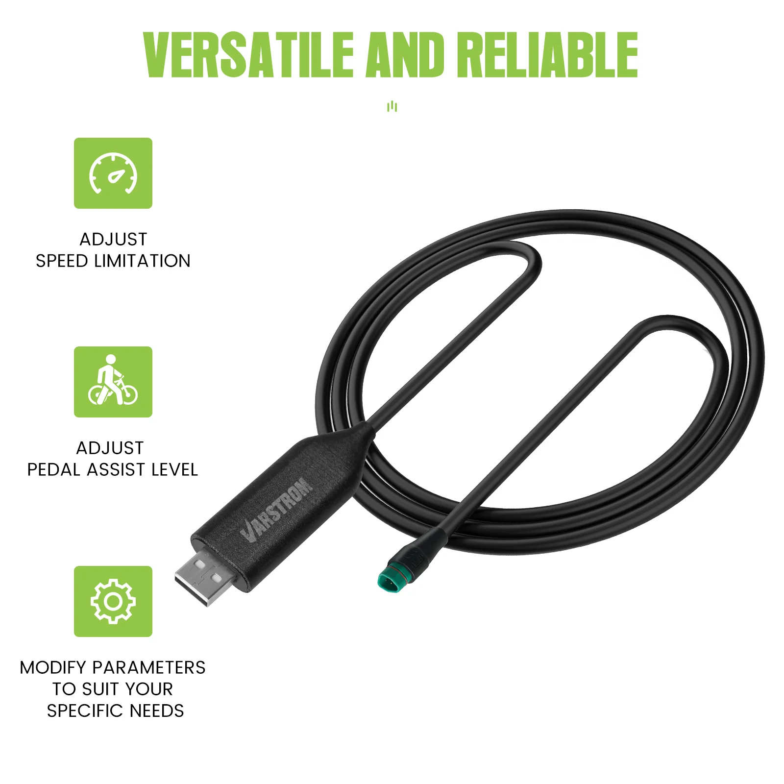 RichVibe USB-Programmierkabel Für Bafang BBS01/BBS02/BBS03 HD/M620 – Optimiert Gasannahme & Geschwindigkeit, ABS-Material RichVibe USB-Programmierkabel Für Bafang BBS01/BBS02/BBS03 HD/M620 – Optimiert Gasannahme & Geschwindigkeit, ABS-Material